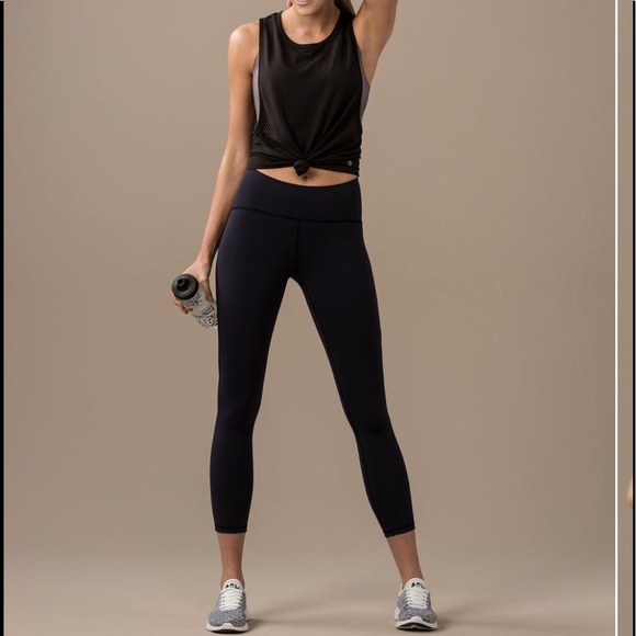 Lululemon Train Times 7/8 Pant *25"Midnight Navy - Picture 2 of 12